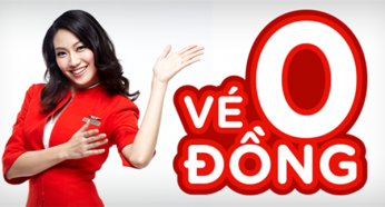 Cách săn vé máy bay 0 đồng Vietjet Air