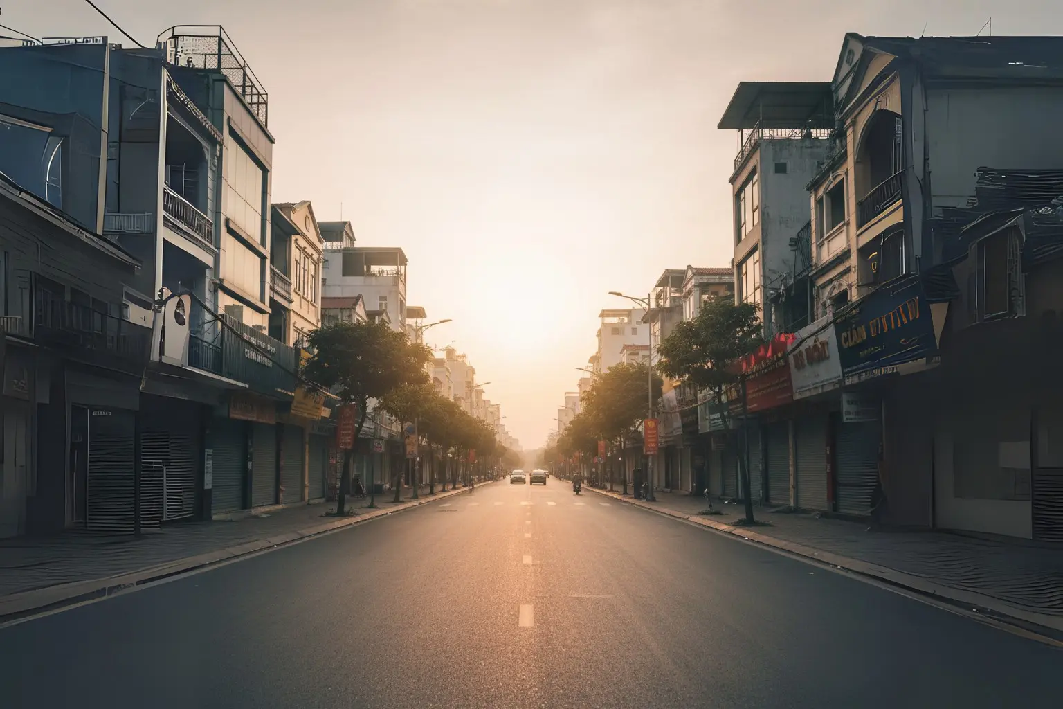 Sài Gòn bình yên những ngày đầu năm mới